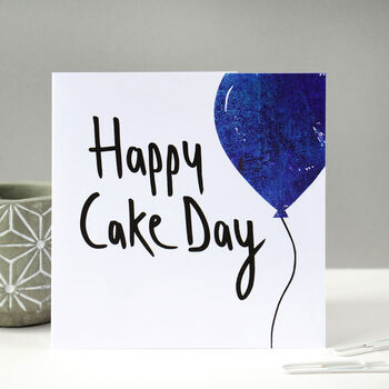 Happy Cake Day Balloon Card, 5 of 8