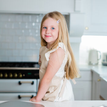 Personalised Adult And Child Matching Pizza Apron Set, 6 of 12