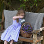 Lilac And White Spot Dress, thumbnail 1 of 2