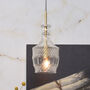 Textured Glass Pendant Light, thumbnail 1 of 4