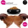 Hing Small Pet Feeding Bowl 300ml Black, thumbnail 4 of 5