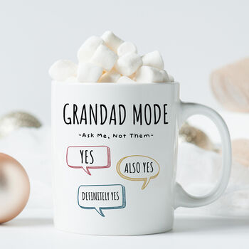 Funny Grandad Mode Coffee Mug, 4 of 5