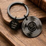 Vinyl Record Personalised Keyring, thumbnail 1 of 8