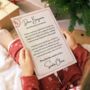 Personalised Santa’s Nice List Certificate And Letter Set, thumbnail 3 of 5