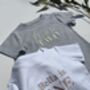 Birthday Personalised Premium Crewneck T Shirt Cotton Boys Girls, thumbnail 1 of 7