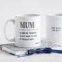 Mum, Personalised Mother's Day Mug, thumbnail 1 of 4