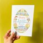 'Happy Easter' Personalised Card, thumbnail 1 of 3