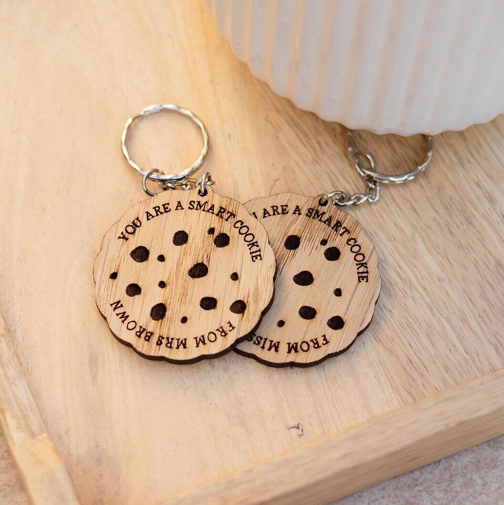 Personalised “You Are A Smart Cookie” School Leaver Plaque – Custom Pupils Gift, 1 of 5