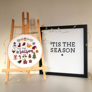 'Tis The Season Cross Stitch Kit, 4 of 4