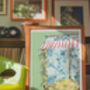 Lemon Market Stall Illustrated Art Print, thumbnail 5 of 6