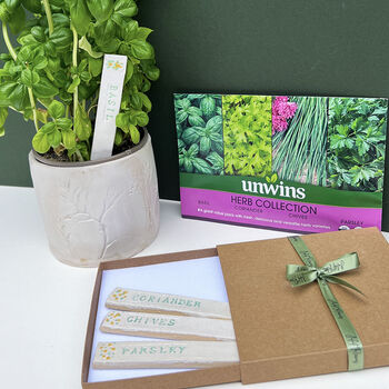 Grow Your Own Herbs Gift Set, 4 of 8