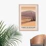 Forest Of Bowland Aonb Travel Poster Art Print, thumbnail 4 of 8