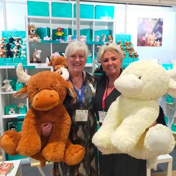 Extra Extra Large Highland Coo Cow Brown Premium Plush Soft Toy 60cm Black Friday Deal, 2 of 3