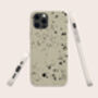 Green Splatter Biodegradable Phone Case, thumbnail 1 of 8