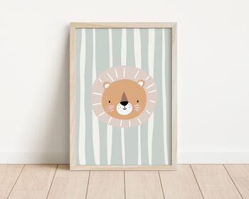 Personalised Cool Kids Cllub Stars And Moon 'Love You To The Moon And Back' Print Set For Bedroom Or Nursery, 3 of 4