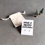 Have A Merry Christmas Tree Earrings In Sterling Silver, thumbnail 2 of 5