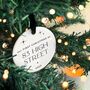 Personalised 'First Christmas in New Home' Bauble, thumbnail 7 of 10