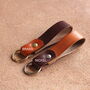 Handmade Leather Key Fob With Personalisation, thumbnail 4 of 6