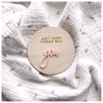 ‘And Then There Was You’ Baby Announcement Disc, 2 of 3