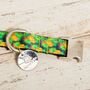 The Alderley Green Botanical Dog Collar Bow Tie And Lead Set, thumbnail 5 of 5