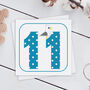 Children's Wobbly Eyed Birthday Age Cards, thumbnail 11 of 12