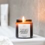 Smells Like Guenther Steiner Candle, Formula One Gift, thumbnail 5 of 10