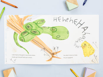 Children's Picture Book 'Hehehe Hyena' Limited Edition, 4 of 6