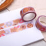 Mixed Washi Tape Set, Eco Friendly Paper Masking Tape, 10 Meter Rolls, thumbnail 7 of 10