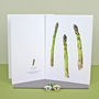 Card With Asparagus Illustration, thumbnail 2 of 3