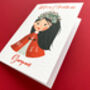 Personalised Christmas Greetings Card For Daughter, thumbnail 4 of 7