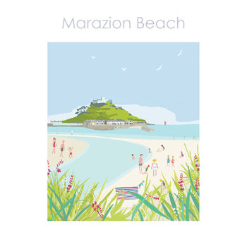 Marazion Beach Print, 4 of 6
