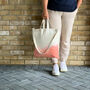 Ombre Tote Bag Pink, thumbnail 1 of 4