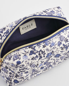 Blue Ditsy Pouch Small, 6 of 7