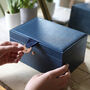 Personalised Initials Two Tier Jewellery Box, thumbnail 1 of 8