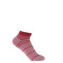 Block Stripe Fire And Retro Musk Women's Trainer Socks, thumbnail 3 of 5