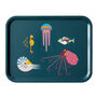 Sea Creatures Large Tray + Tea Towel Gift Set, thumbnail 3 of 8