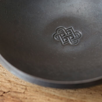 6th Anniversary Gift Decorative Iron Dish Celtic Design, 2 of 9