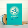 ‘All Star Baby’ Baby Boy Card, thumbnail 3 of 5