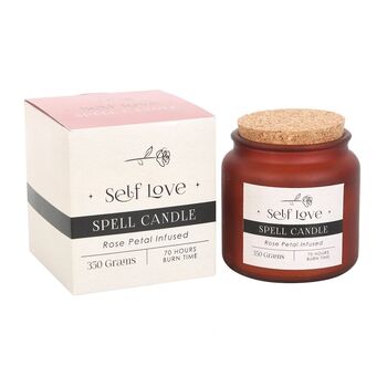 Self Love Candle Rose Petal Infused, 6 of 6