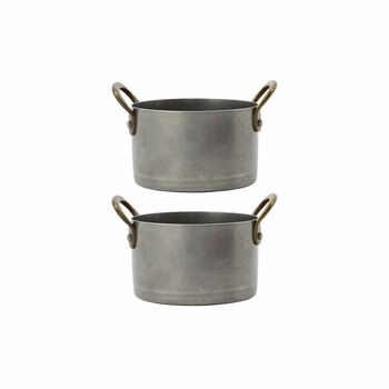 Set Of Two Mini Serving Pots, 3 of 5