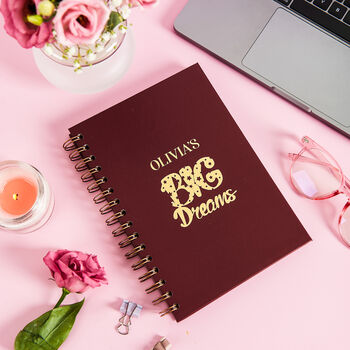 Personalised Big Dreams Notebook, 4 of 6