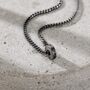 Mens Personalised Mini Spinning Disc Necklace, thumbnail 3 of 7