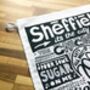 Sheffield Landmarks Tea Towel, thumbnail 2 of 4
