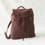 Fair Trade Unisex Canvas Backpack Vegan 100% Cotton, thumbnail 8 of 12