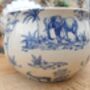 Open Sugar Bowl In Blue Safari Design, thumbnail 7 of 7