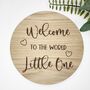 Welcome Baby Arrival Sign, thumbnail 2 of 7