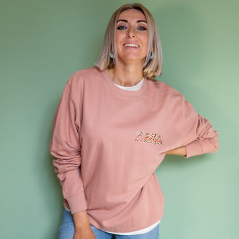 Fierce Mama Breast Pocket Sweatshirt, 2 of 10