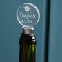 Personalised Wine Bottle Stopper For Graduation, thumbnail 3 of 3