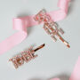 Two Pieces Bride To Be Hair Slide, thumbnail 2 of 5