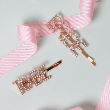 Two Pieces Bride To Be Hair Slide, 2 of 5